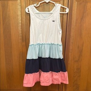 Colorful Tiered Kids Dress Vineyard Vines XS